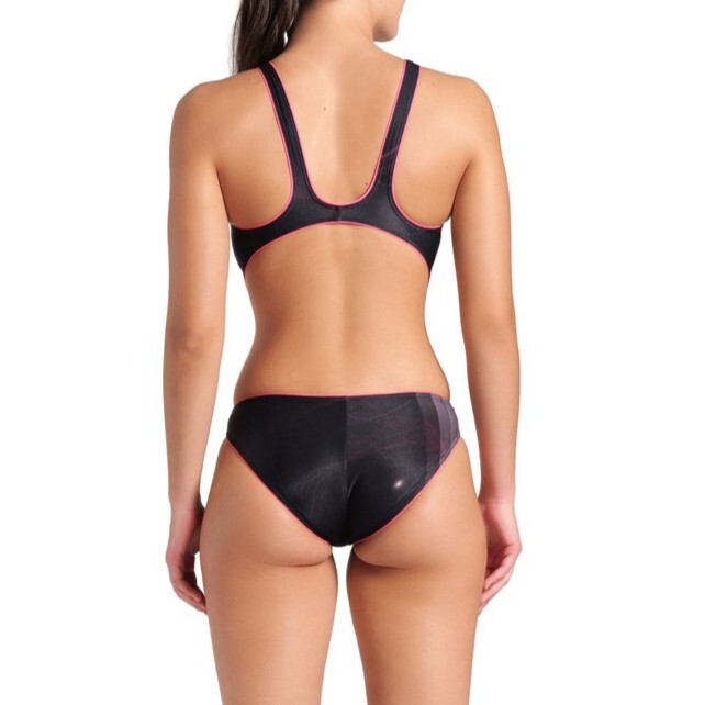 Arena アリーナ 女性用 競泳水着 ONE Next black/shocking pinkUSA32