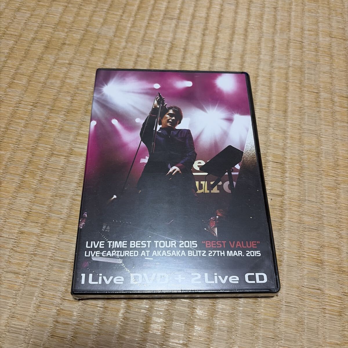 黒沢健一 LIVE TIME BEST TOUR 2015 BEST VALUE 1Live DVD+2Live CD 未