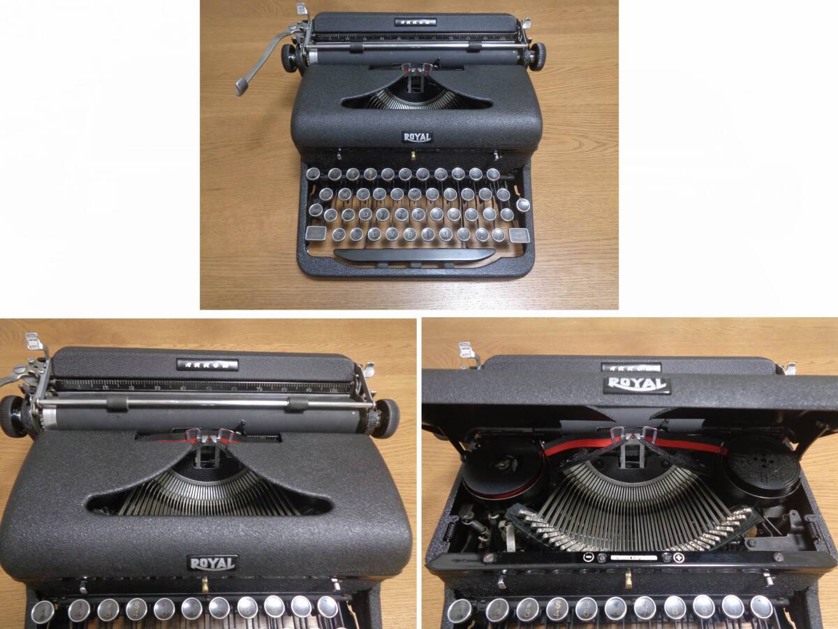 実働品 ROYAL ARROW ロイヤルタイプライター 1946年製
