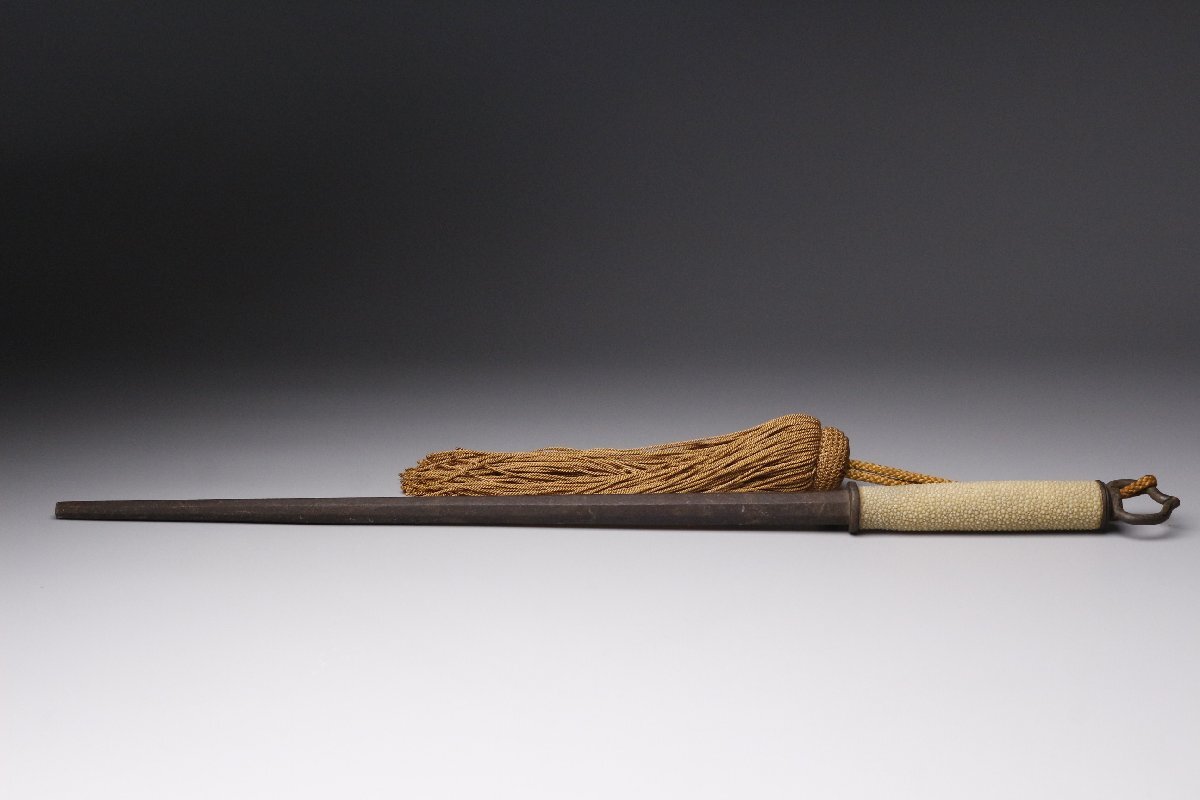 時代十手 柄鮫皮巻 時代十手 柄鮫皮巻 柄巻き