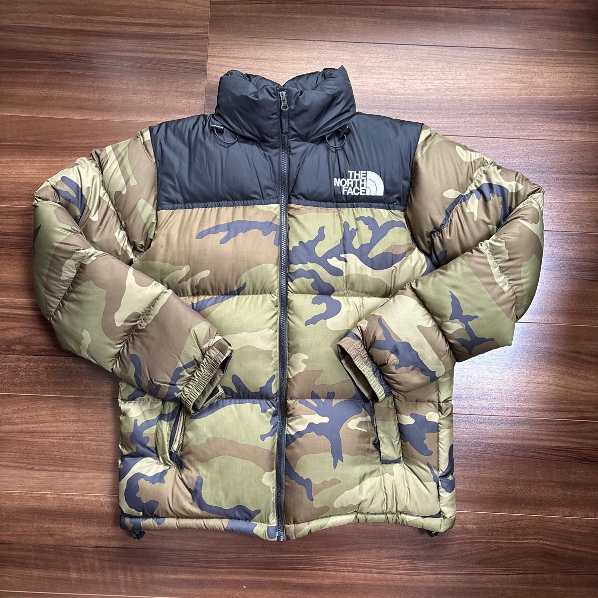 THE NORTH FACE ヌプシジャケット 迷彩 カモ柄 ダウンジャケット