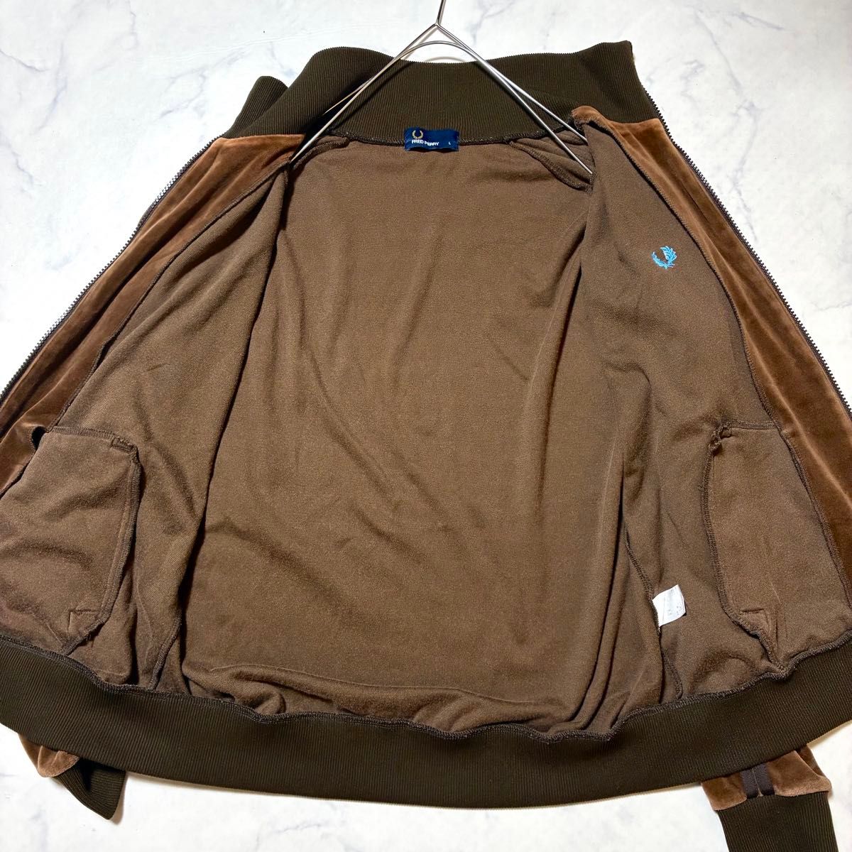 希少 ベロア] FRED PERRY フレッドペリー トラックジャケット ジャージ