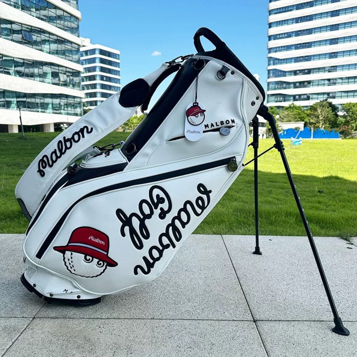 マルボンゴルフ Malbon Golf キャディバッグ 男女兼用 マルボン