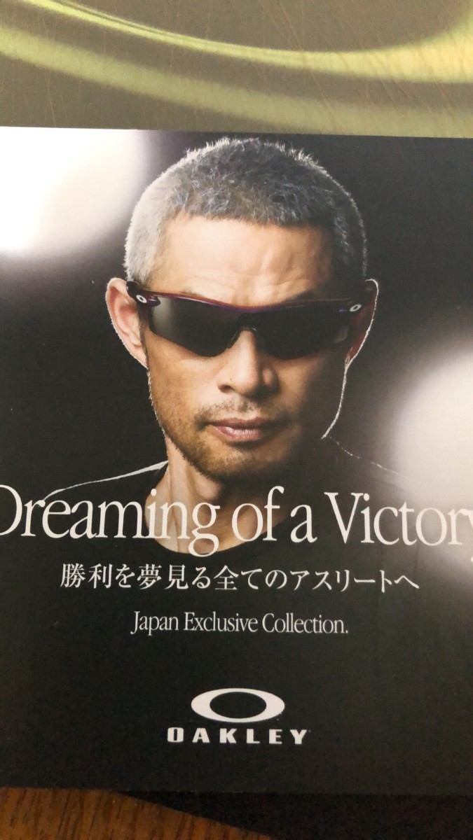 イチロー 引退記念OAKLEY ポスター