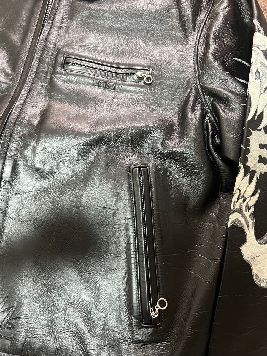Supreme x Y's by Yohji Yamamoto Leather Jacket｜Yahoo!フリマ（旧