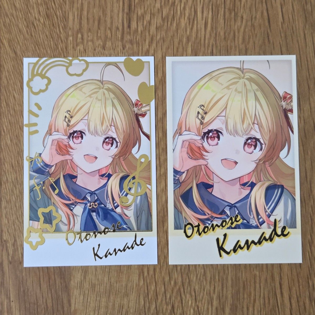 音乃瀬奏 ReGLOSS 2nd Anniversary チェキ風カード ホロライブ