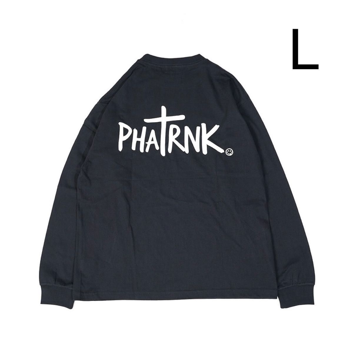 PHATRNK ファットランク BASIC BACK LOGO L/S TEE 長袖Tシャツ ロンT