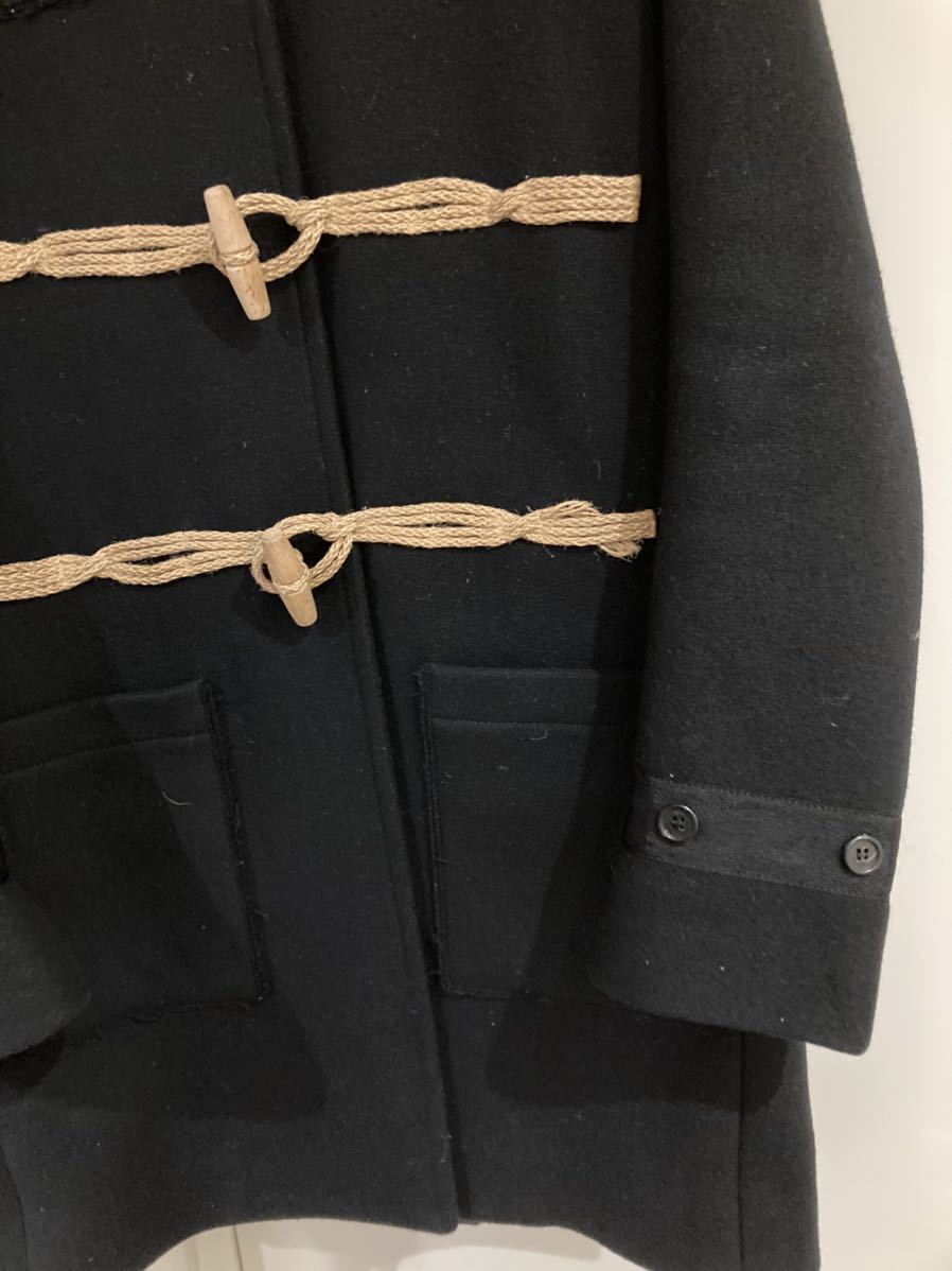 美品 ディオールオム 06AW ダッフルコート 黒 44 エディスリマン BEE