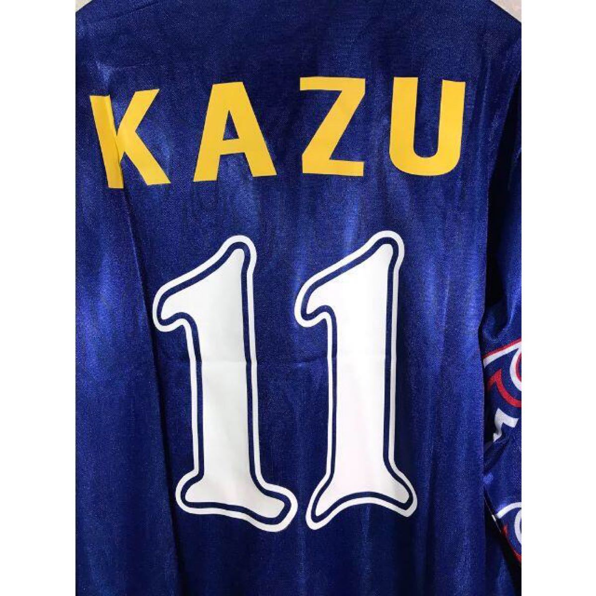 日本代表 97年 フランスW杯予選 カズ 三浦知良 ホーム 長袖
