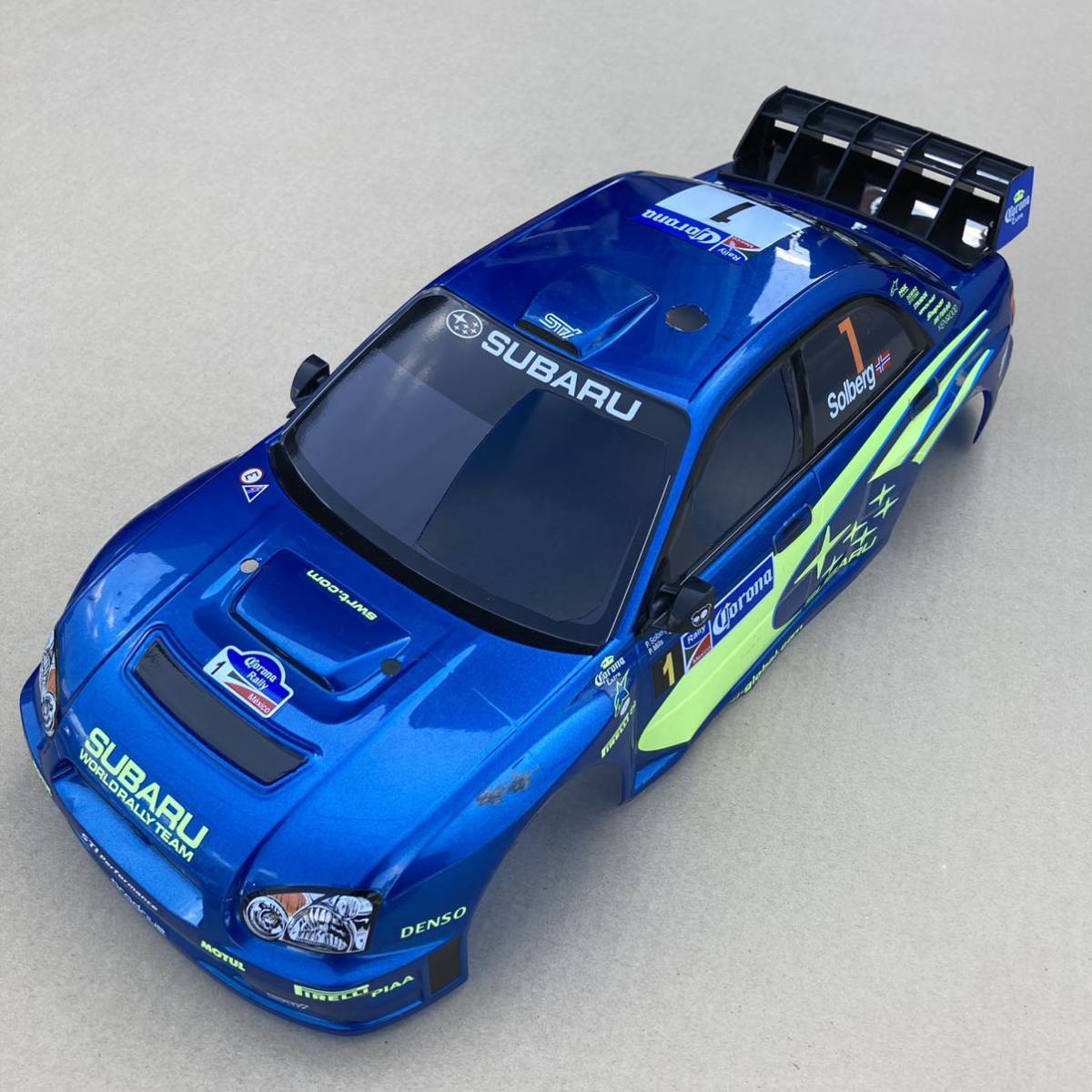 Yahoo!オークション - ボディのみ スバル インプレッサ タミヤ RC エン