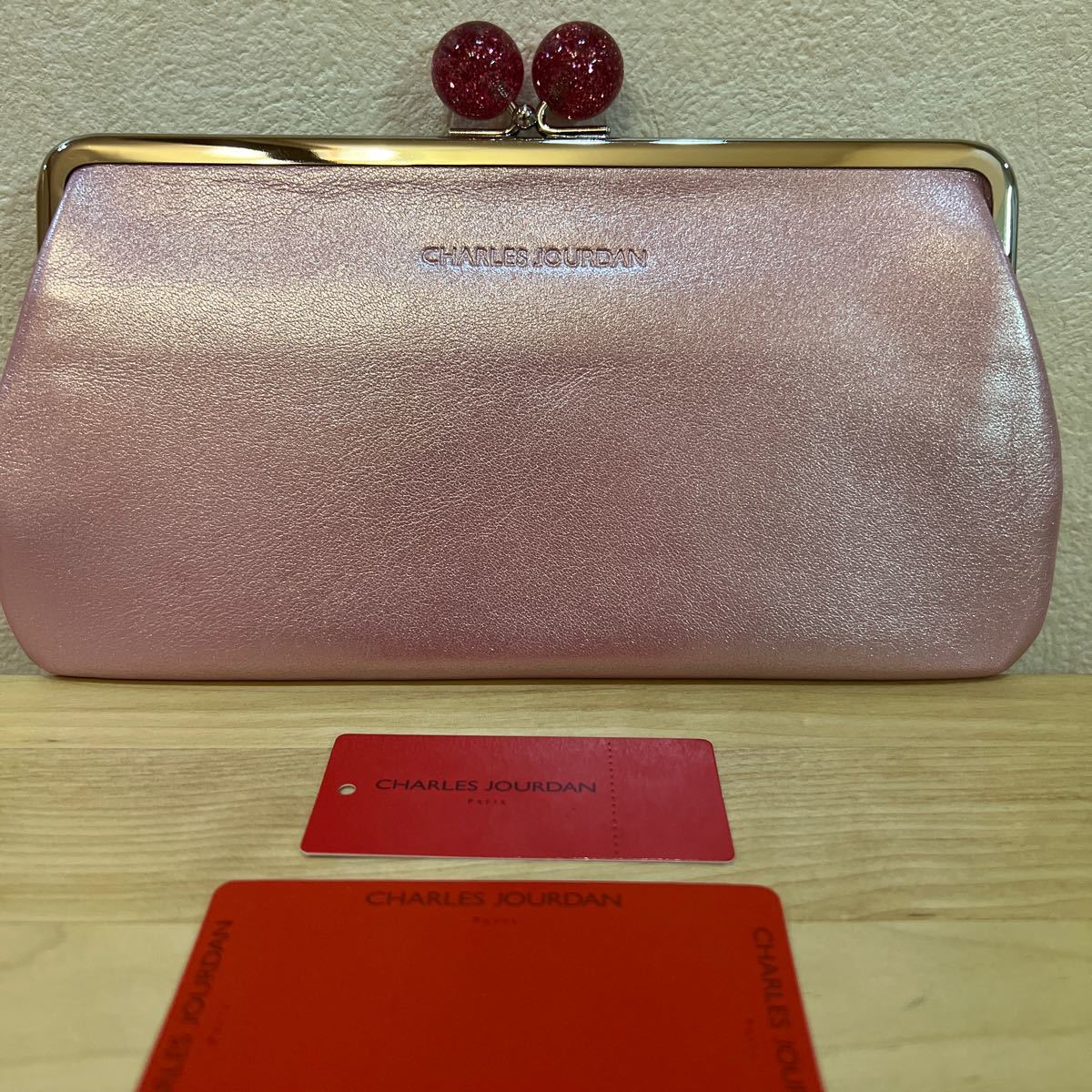 シャルルジョルダン] がま口長財布 キャンディーパース キャンディー