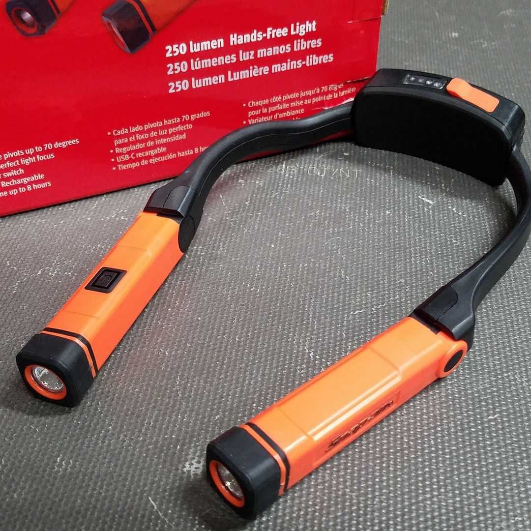 新品 送料込み スナップオン Snap-on 充電式LEDライト ハンズフリー