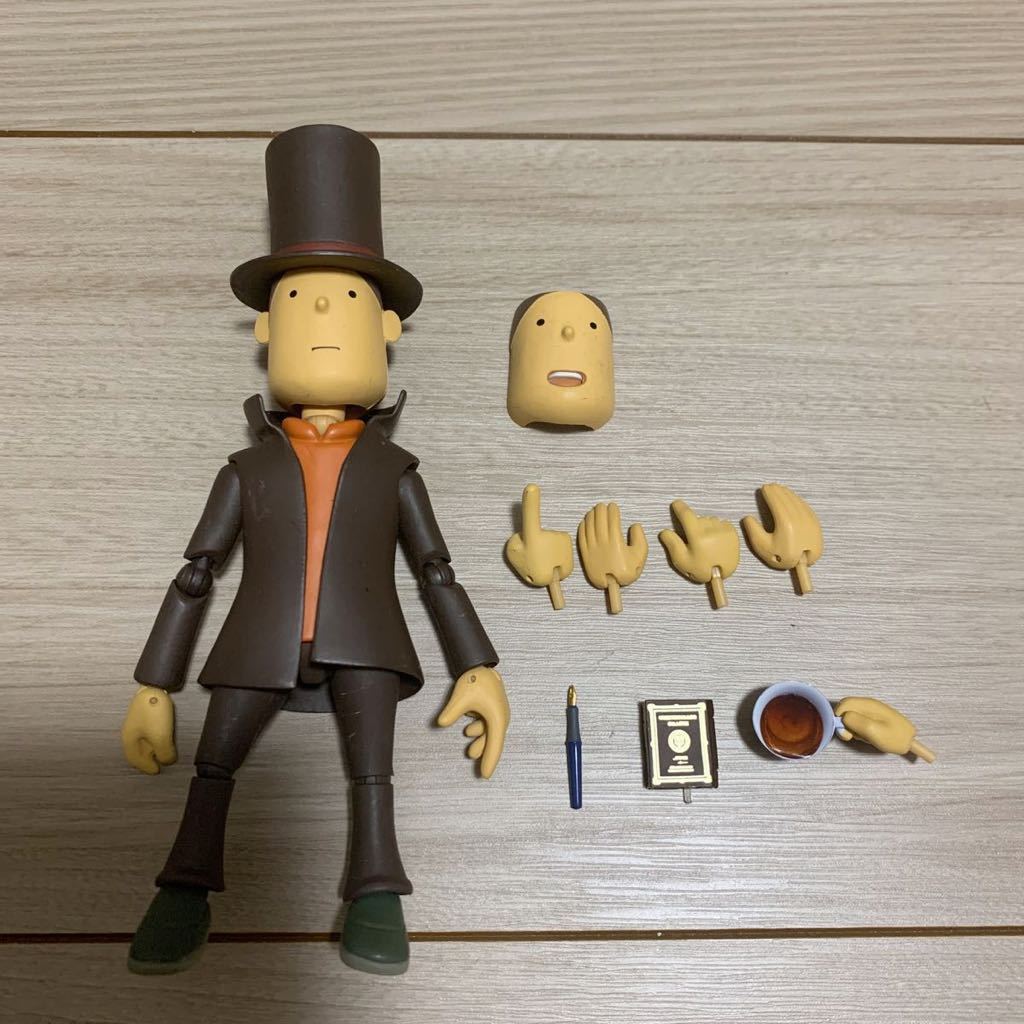Yahoo!オークション - 【現状品】レイトン教授 リボルテック ヤマグチ