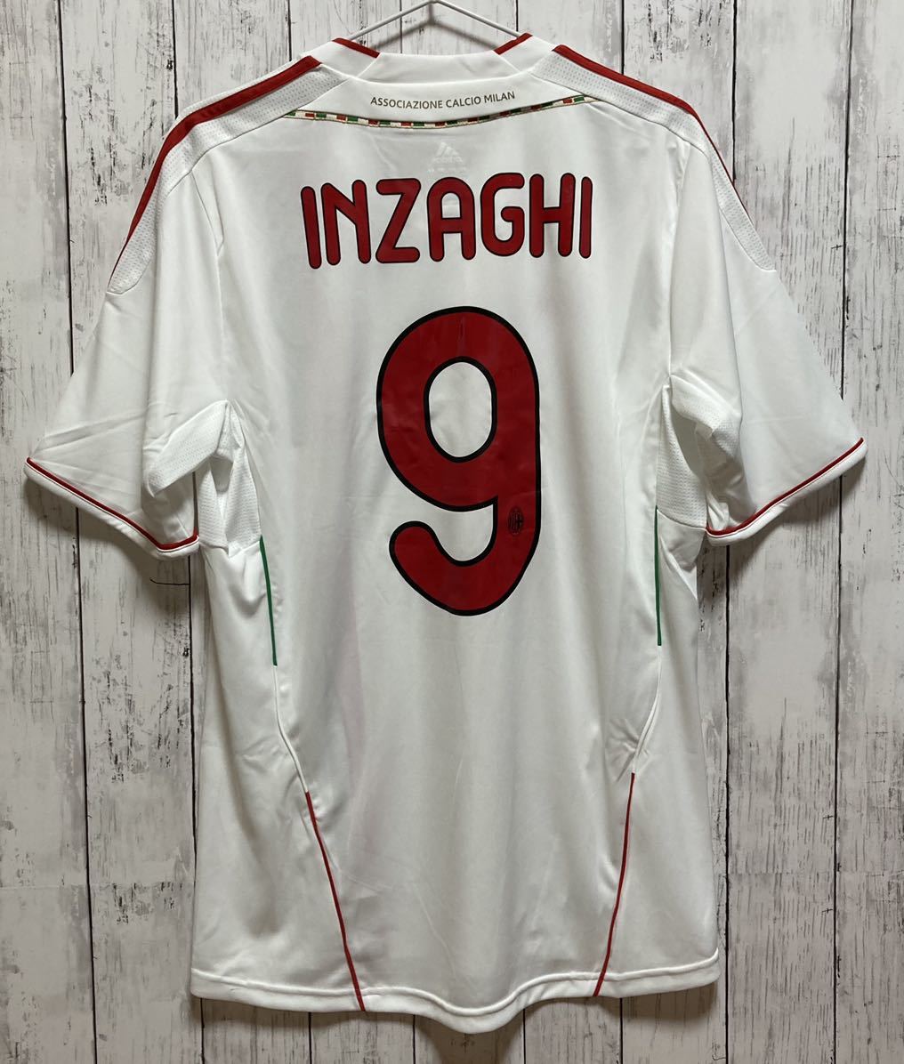 06⁄07 06-07 ACミラン INZAGHI 9 長袖 シャツ ACミラン ユニフォーム9番