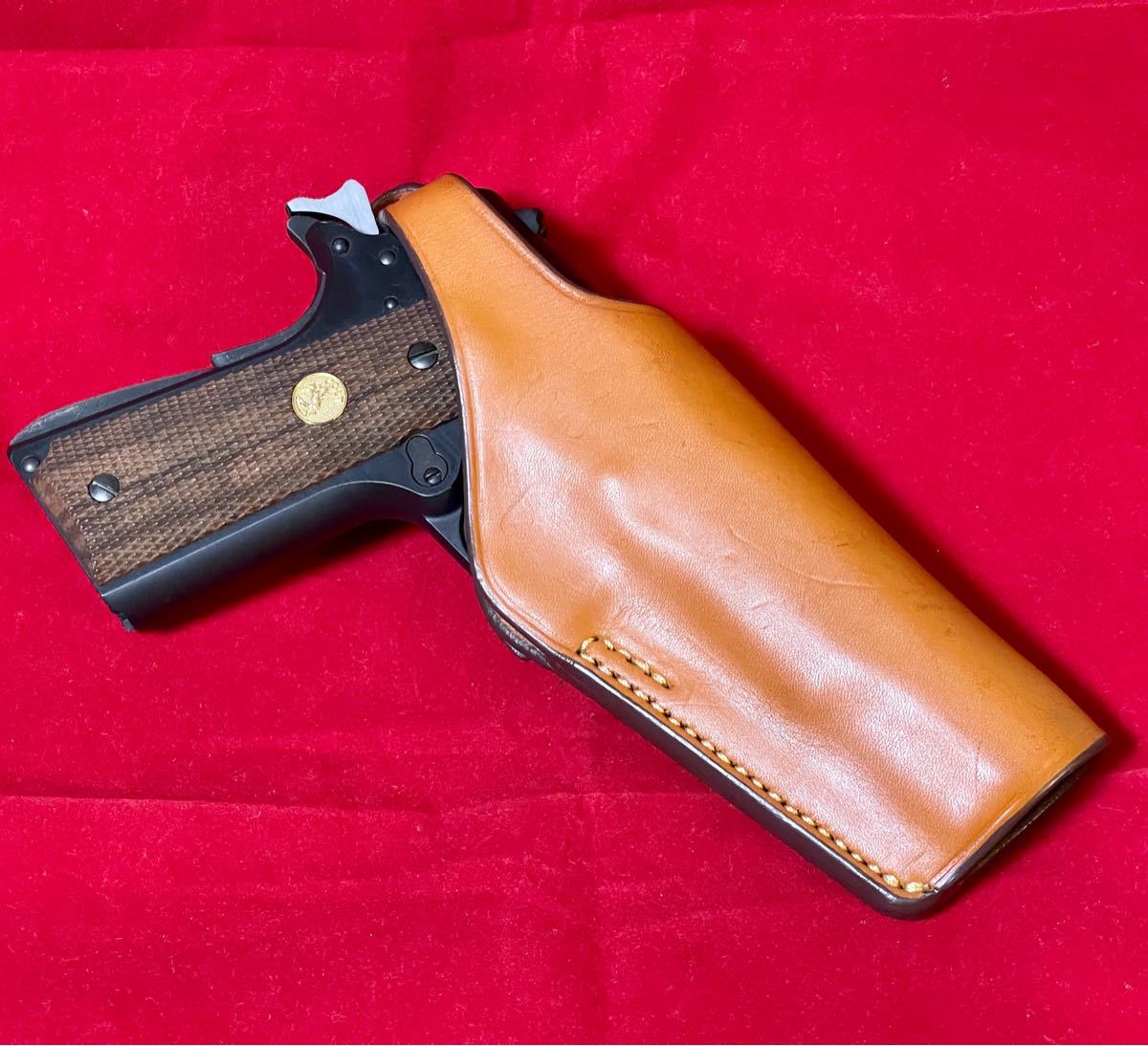 東京マルイ M1911 コルトガバメント ガスガン ビアンキレザー