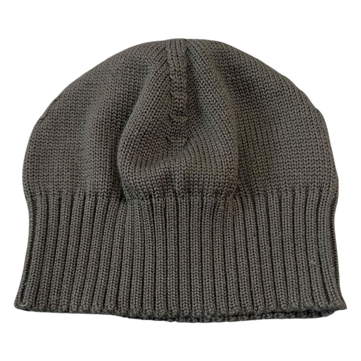 RICK OWENS Early 2000s Archival Ribbed Knit Beanie リック