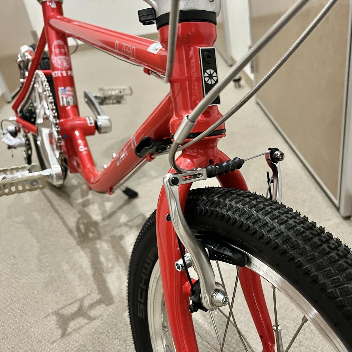 dahon d-zero フルカスタム ダホン 16インチ 走行10kmくらい 新古車