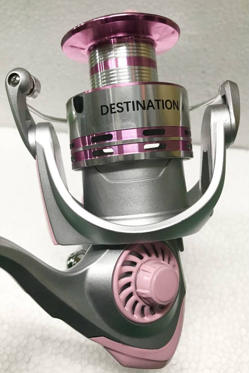 ナスキー 4000XG スピニングリール ピンクスプール ナスキー 4000XG