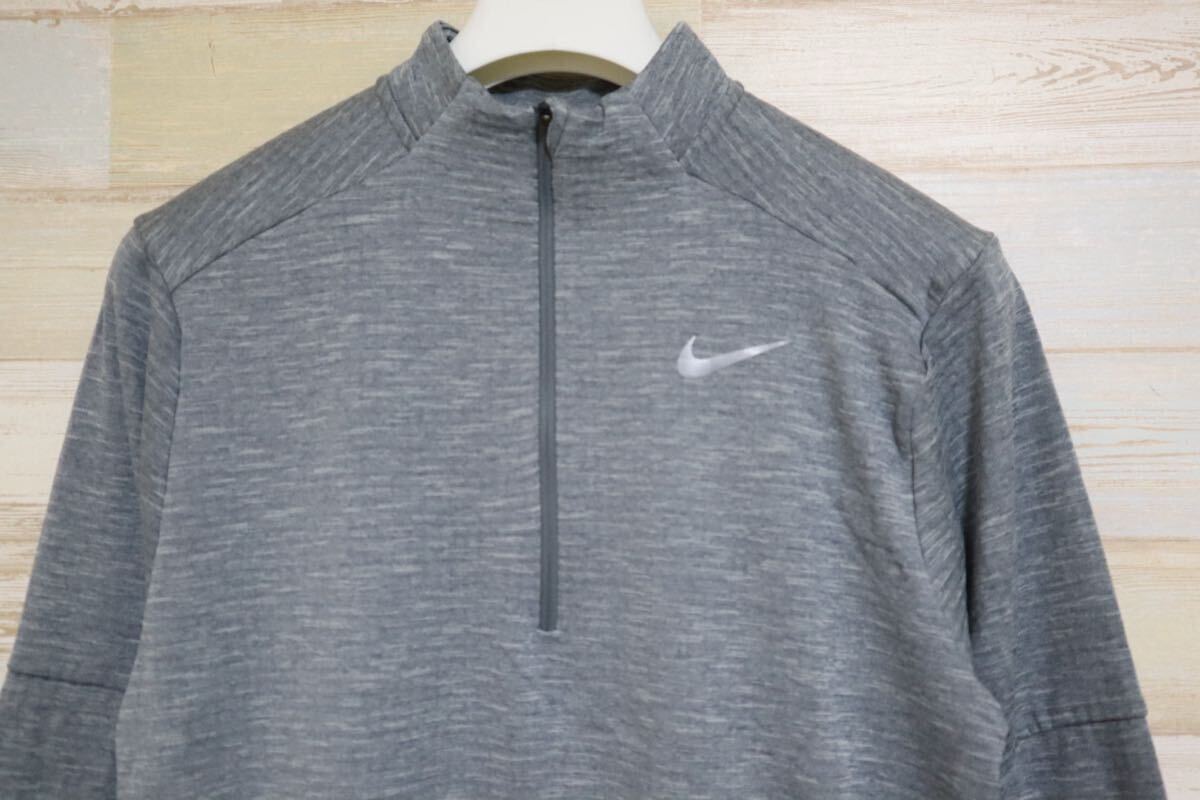 新品 Mサイズ ナイキ NIKE エレメント ランニング ハーフジップ 長袖