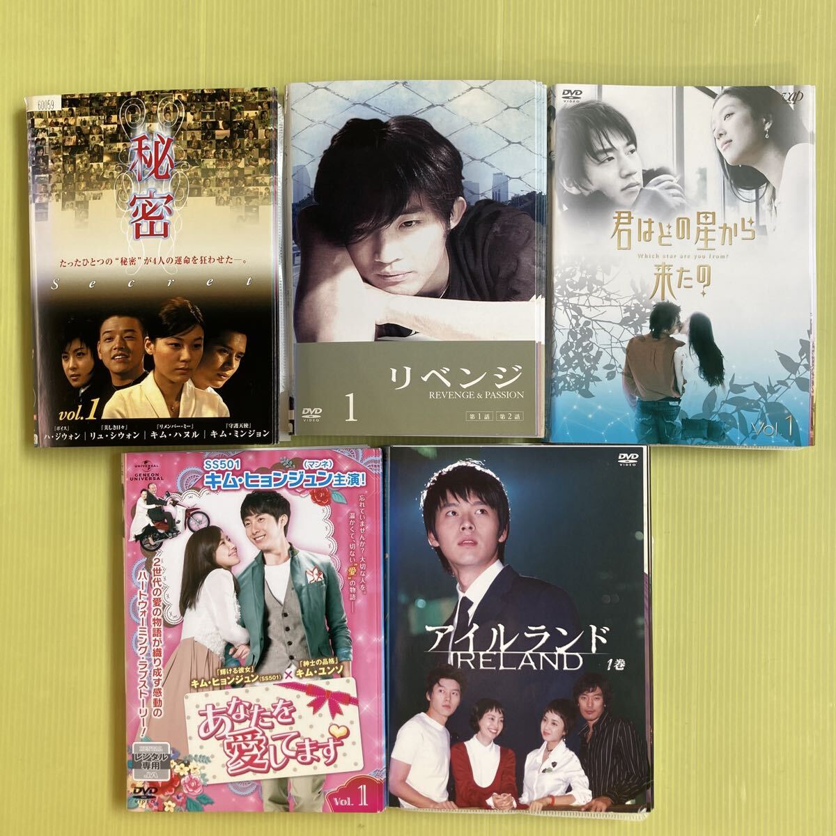 約312枚 韓国ドラマ、中国ドラマ DVD まとめ売り セット 大量 約312枚