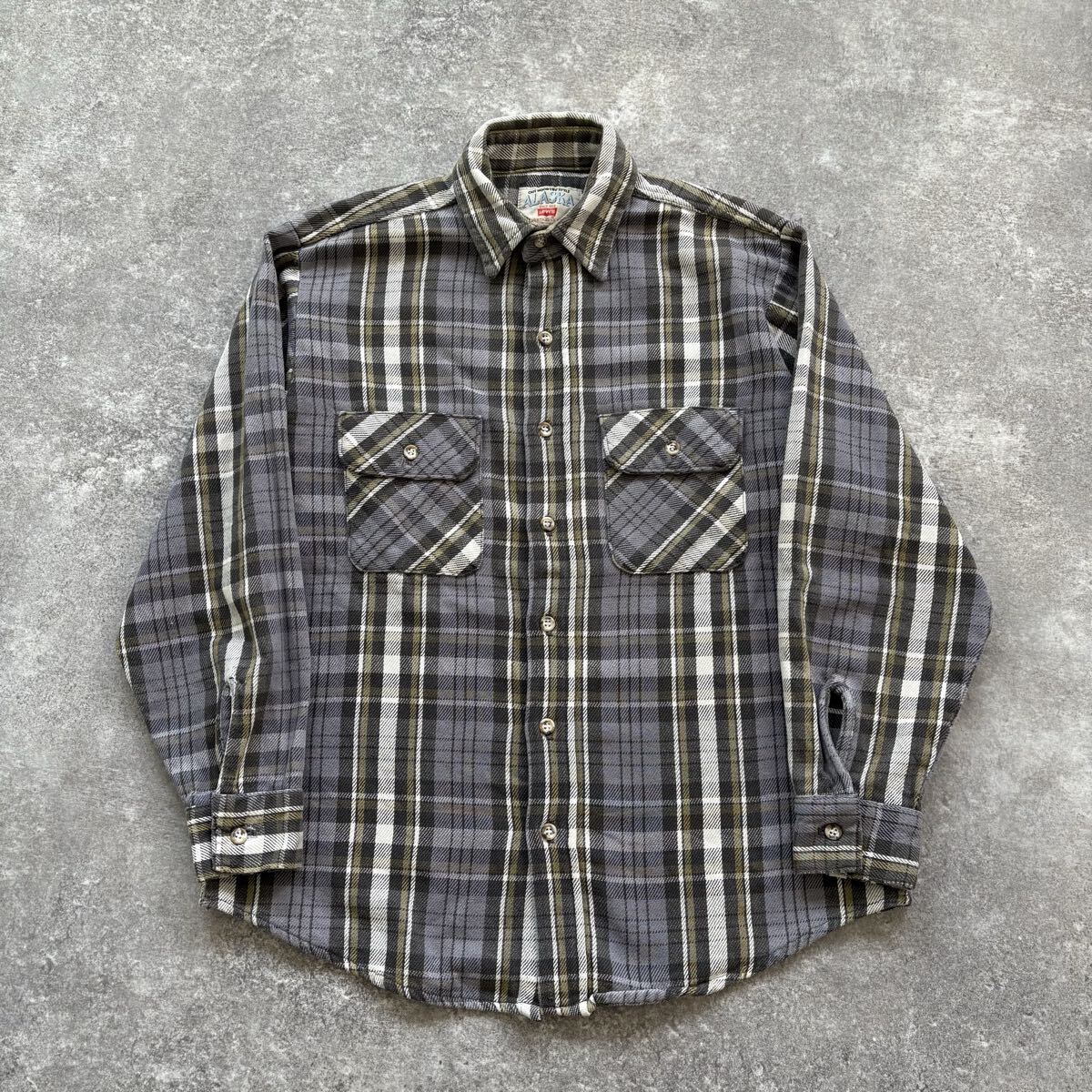 LEVI'S】ALASKA SHIRT リーバイス アラスカシャツ ネルシャツ USA製