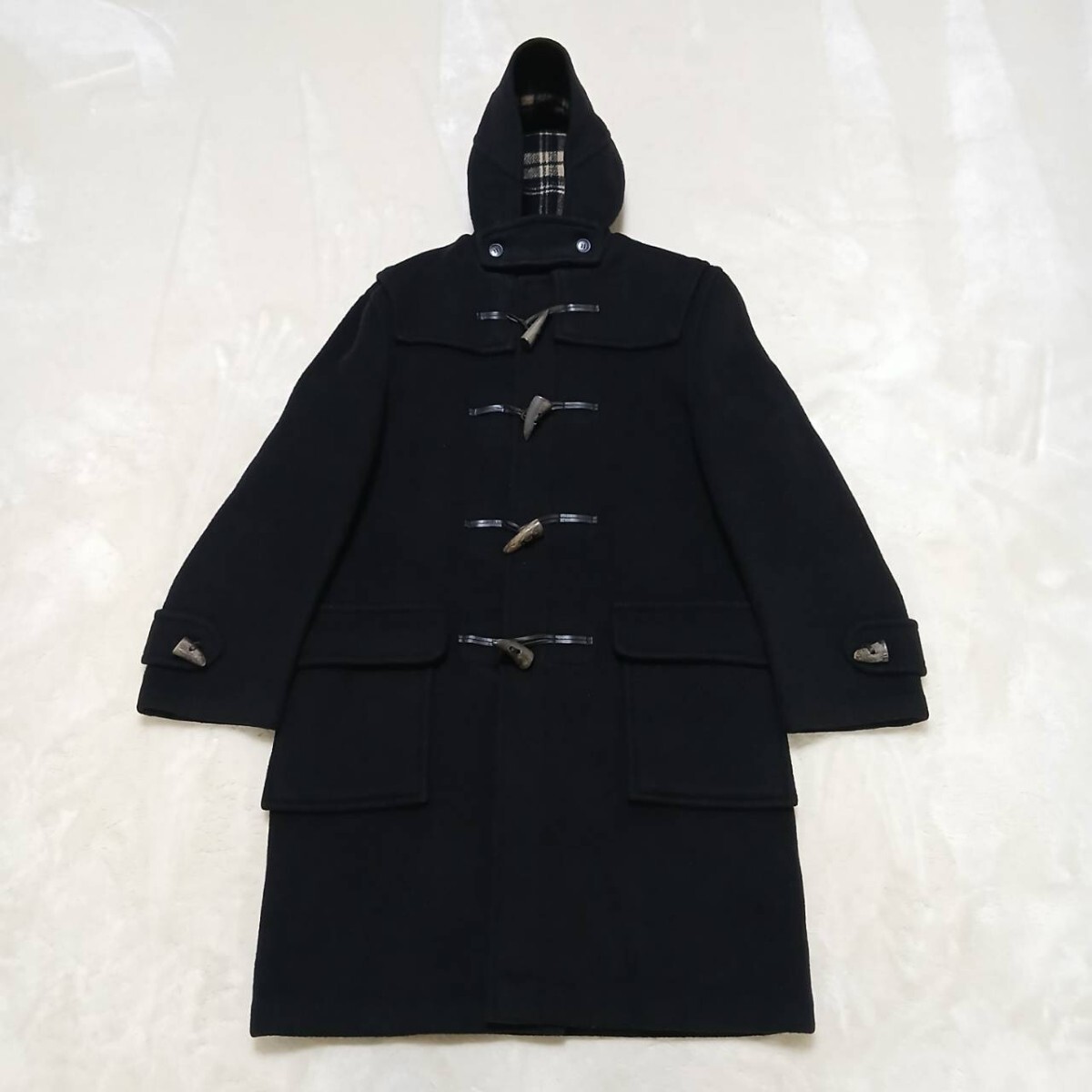 極美品/英国製】Gloverall グローバーオール ロングダッフルコート