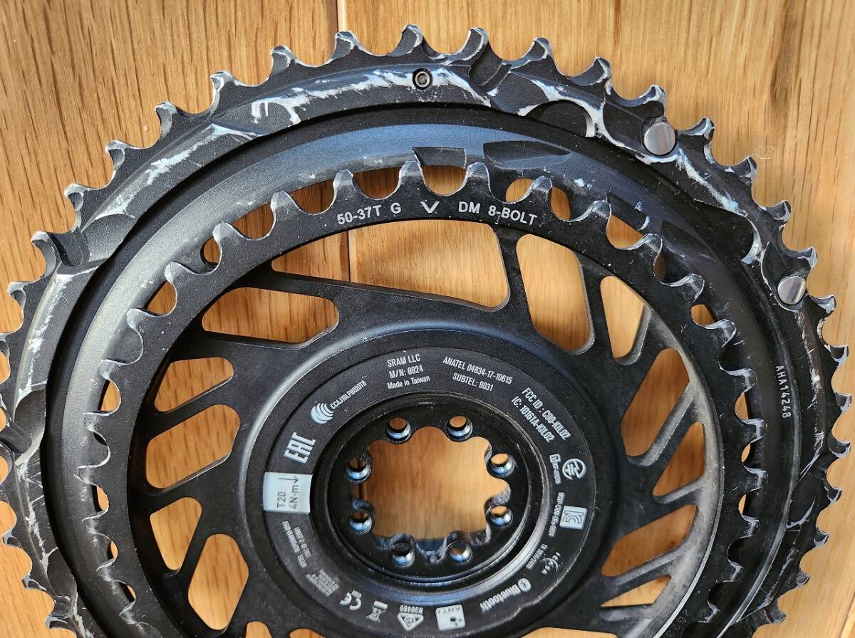 未使用品】SRAM RED AXS E1 チェーンリング 12S 50/37T SRAM RED AXS E1
