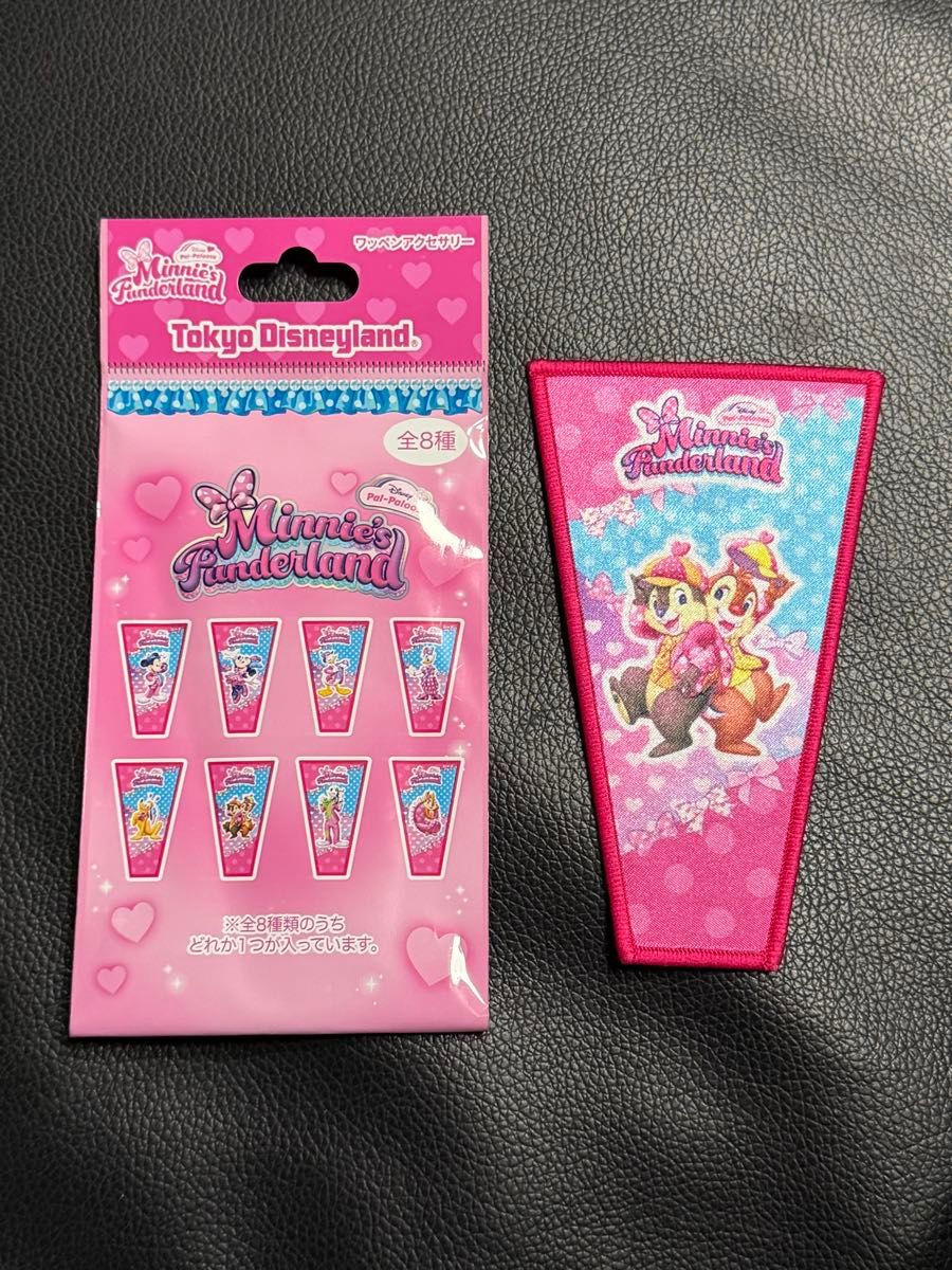 ミニー パルパルーザ ワッペンアクセサリー 全8種セット ワッペン