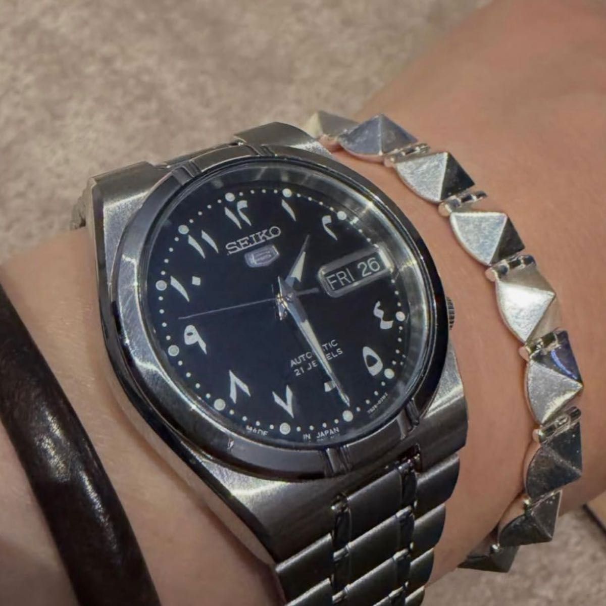 2026年1月13日購入 新品未使用 SEIKO 5 snk063j5 藤原ヒロシ さん着用