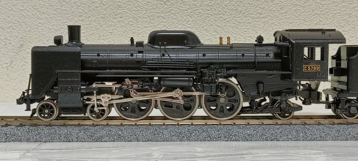 HOゲージ 天賞堂アダチ C57蒸気機関車 カンモーター メンテナンス済