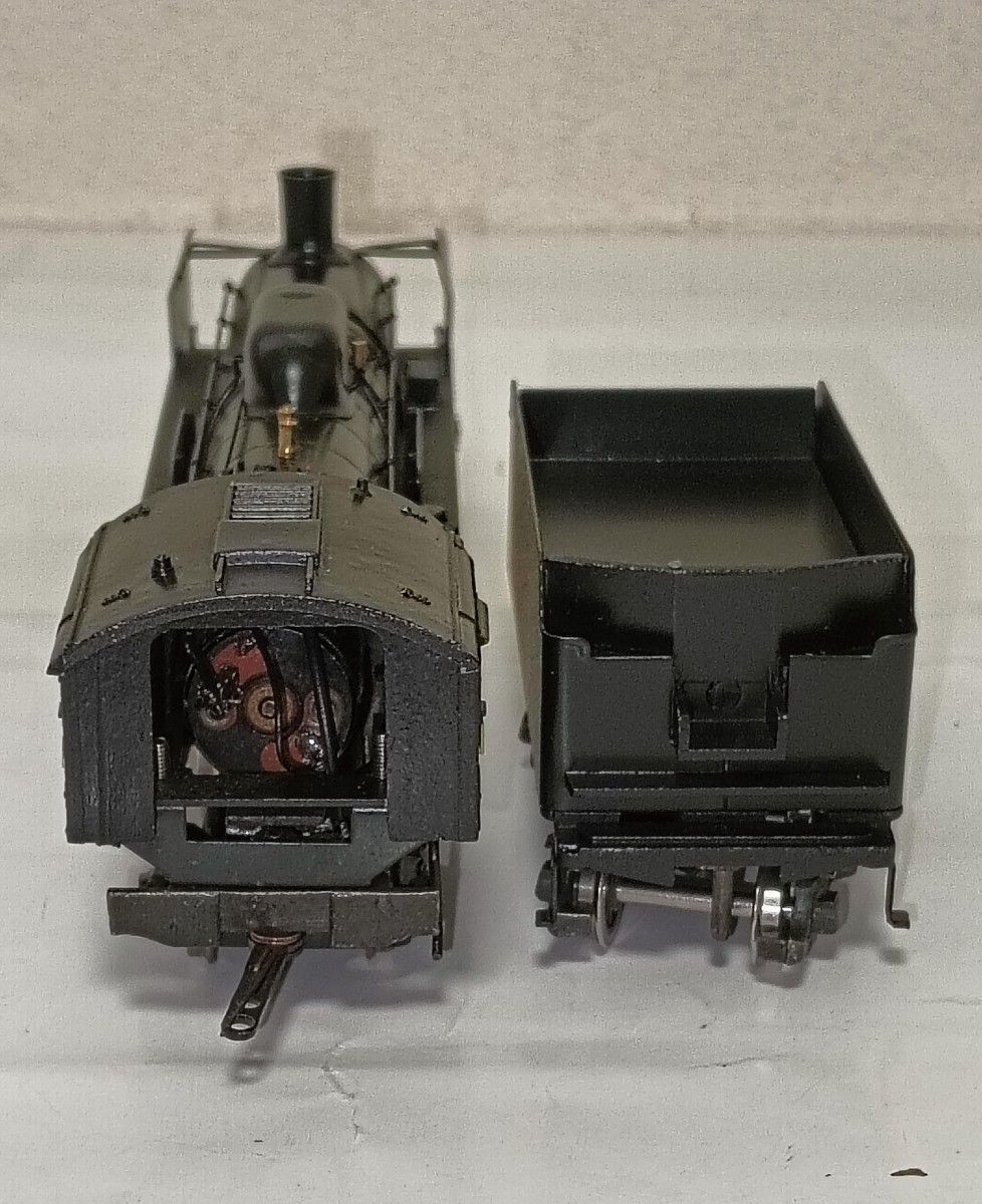HOゲージ 天賞堂アダチ C57蒸気機関車 カンモーター メンテナンス済
