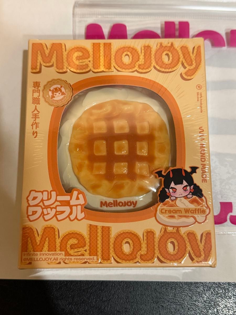 Mellojoy メロジョイ クリームワッフル まる 丸 ラウンド 新品未開封