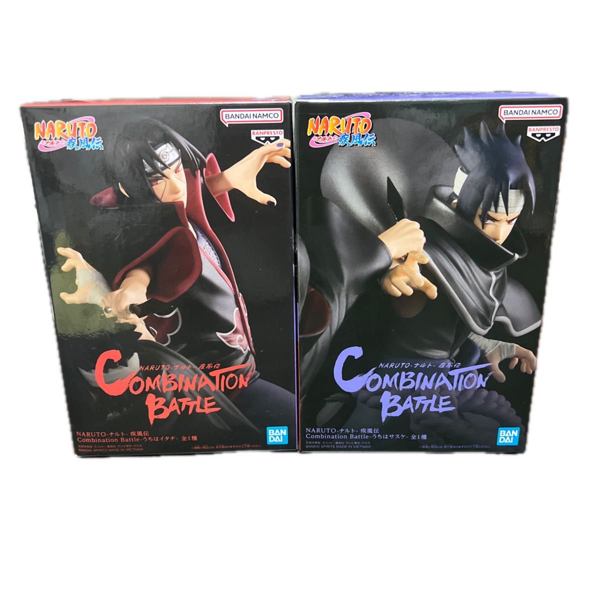 NARUTO 疾風伝 Combination Battle うちはイタチ うちはサスケ 2種