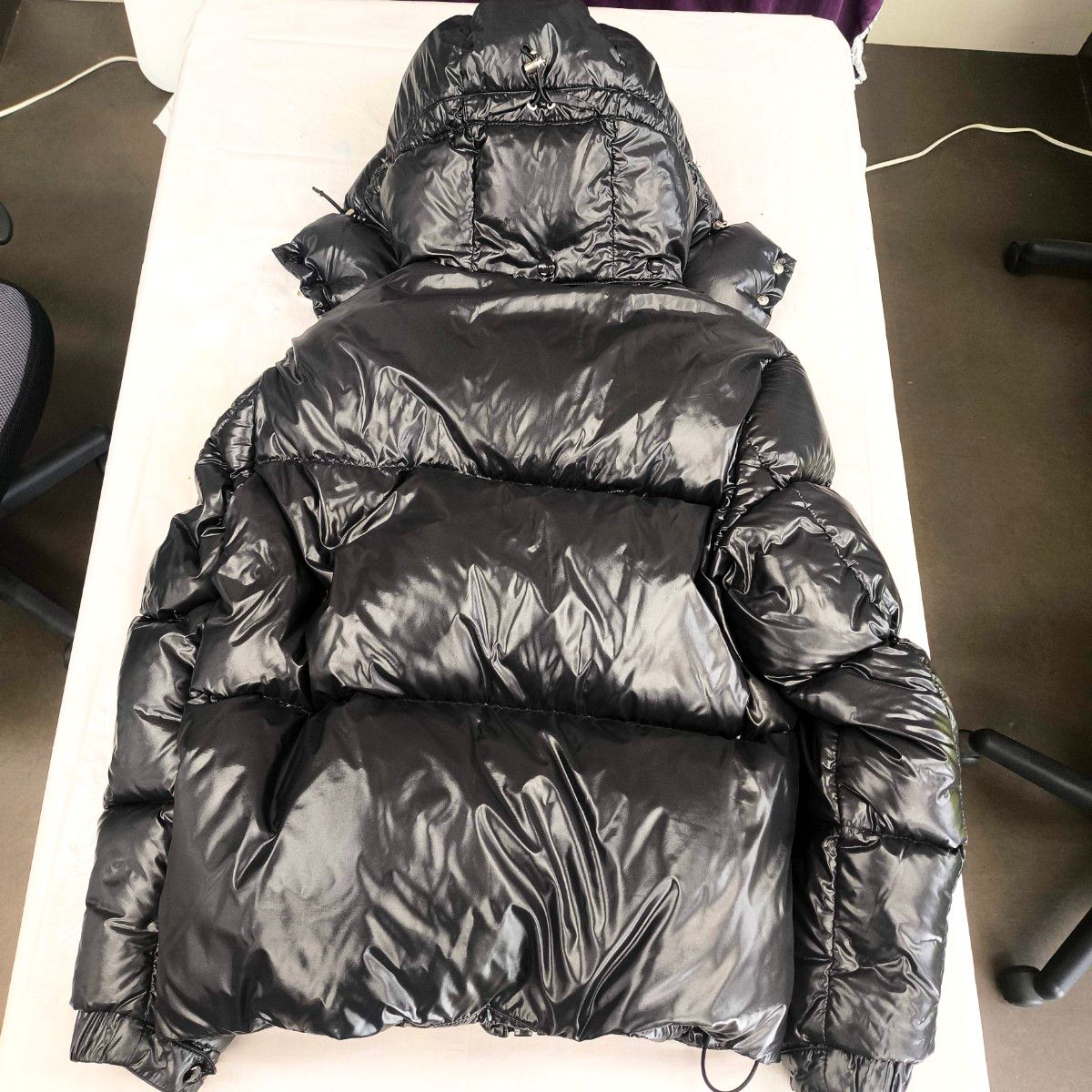 美品 デュベティカ ダウン ジャケット48 L黒 アウター フード｜Yahoo