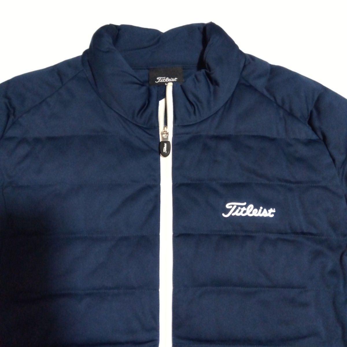Titleist ネイビー キルティングジャケット L Titleist タイトリスト