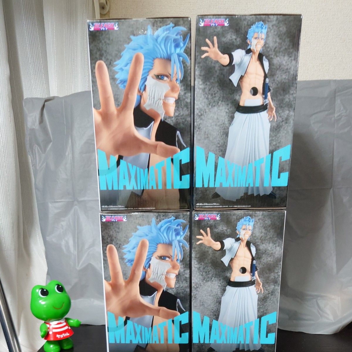 BLEACH MAXIMATIC グリムジョー・ジャガージャック フィギュア 4体