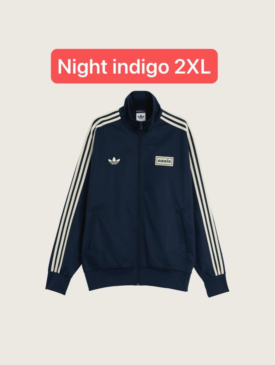 adidas x Oasis ツアー ファイヤーバード トラックトップ Night indigo