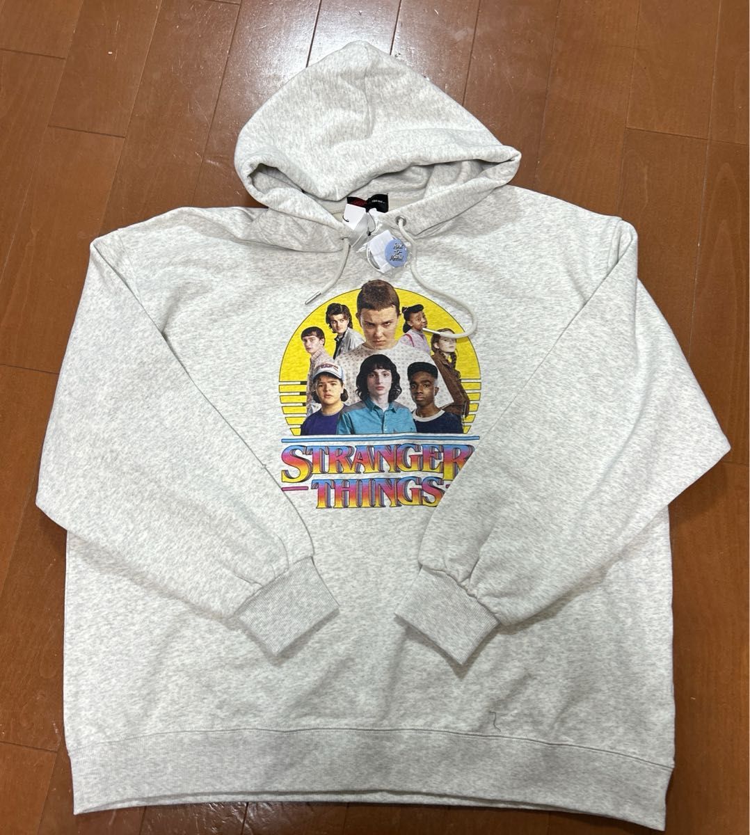 ニコアンド 【STRANGER THINGS】コラボプリントスウェット L STRANGER