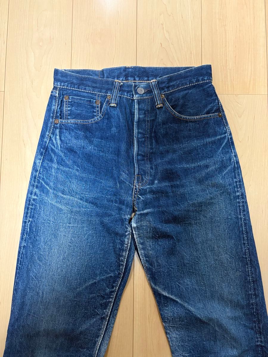 WAREHOUSE ウエアハウス 1001XX 水牛パッチ ハチノス 色落ち｜Yahoo