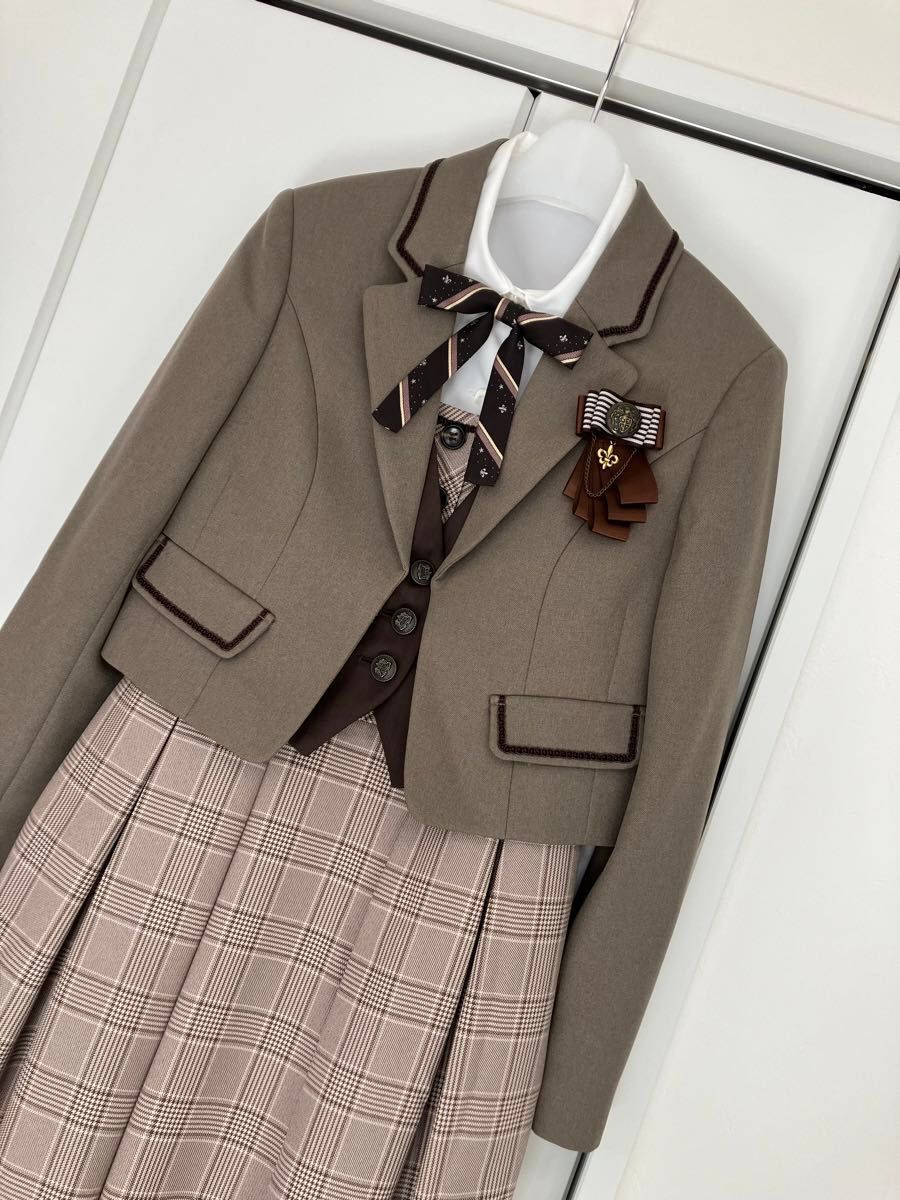 美品 ショパンドゥ フォーマルドレス アンサンブル 150 卒服 卒業式