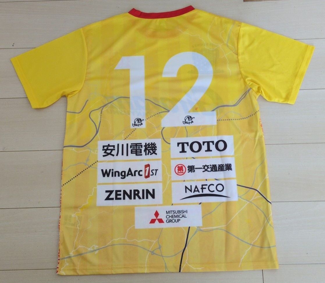 ギラヴァンツ北九州 2025年1stユニフォーム 背番号なし ジュニア 2025