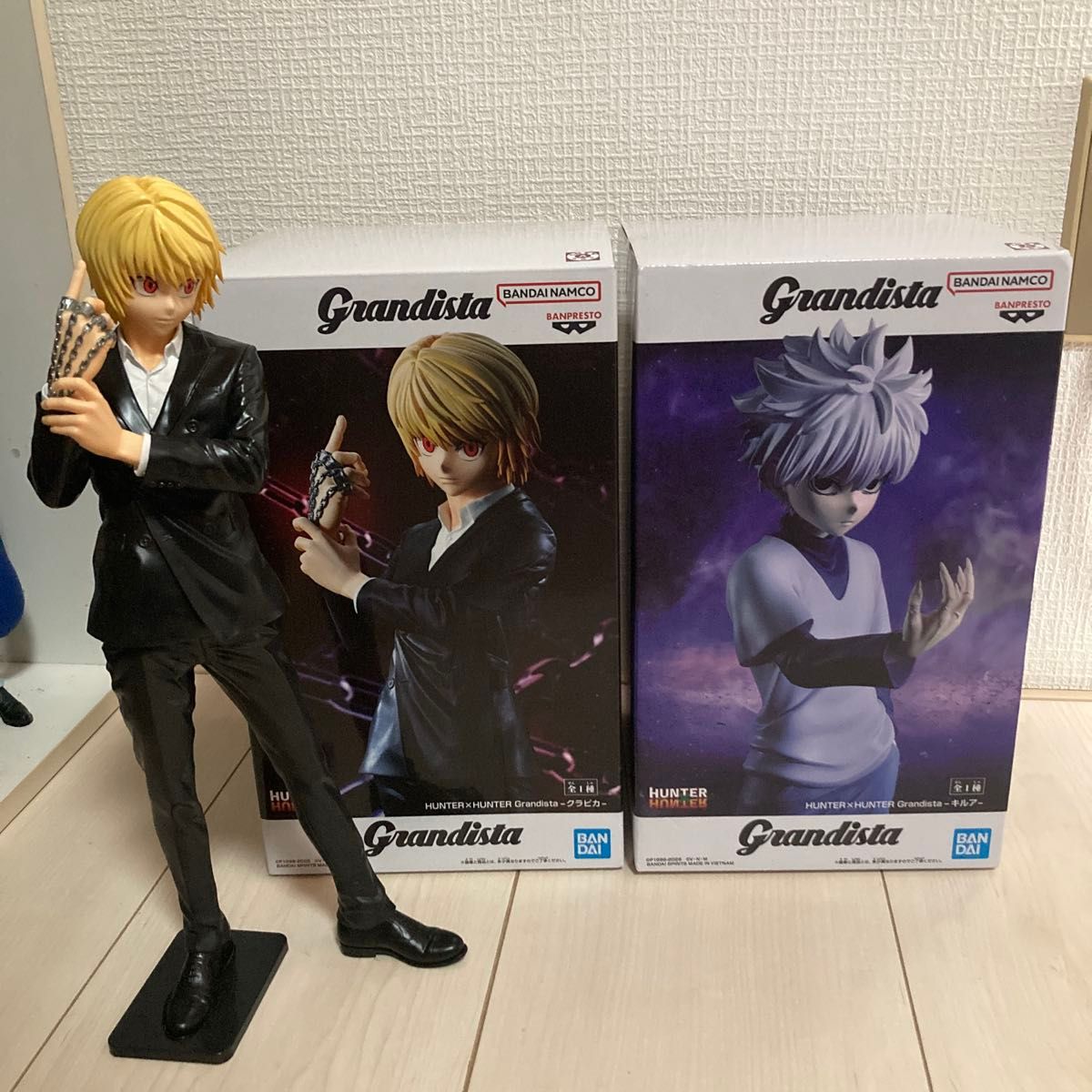 HUNTER×HUNTER Grandista クラピカ キルア フィギュア 2種セット