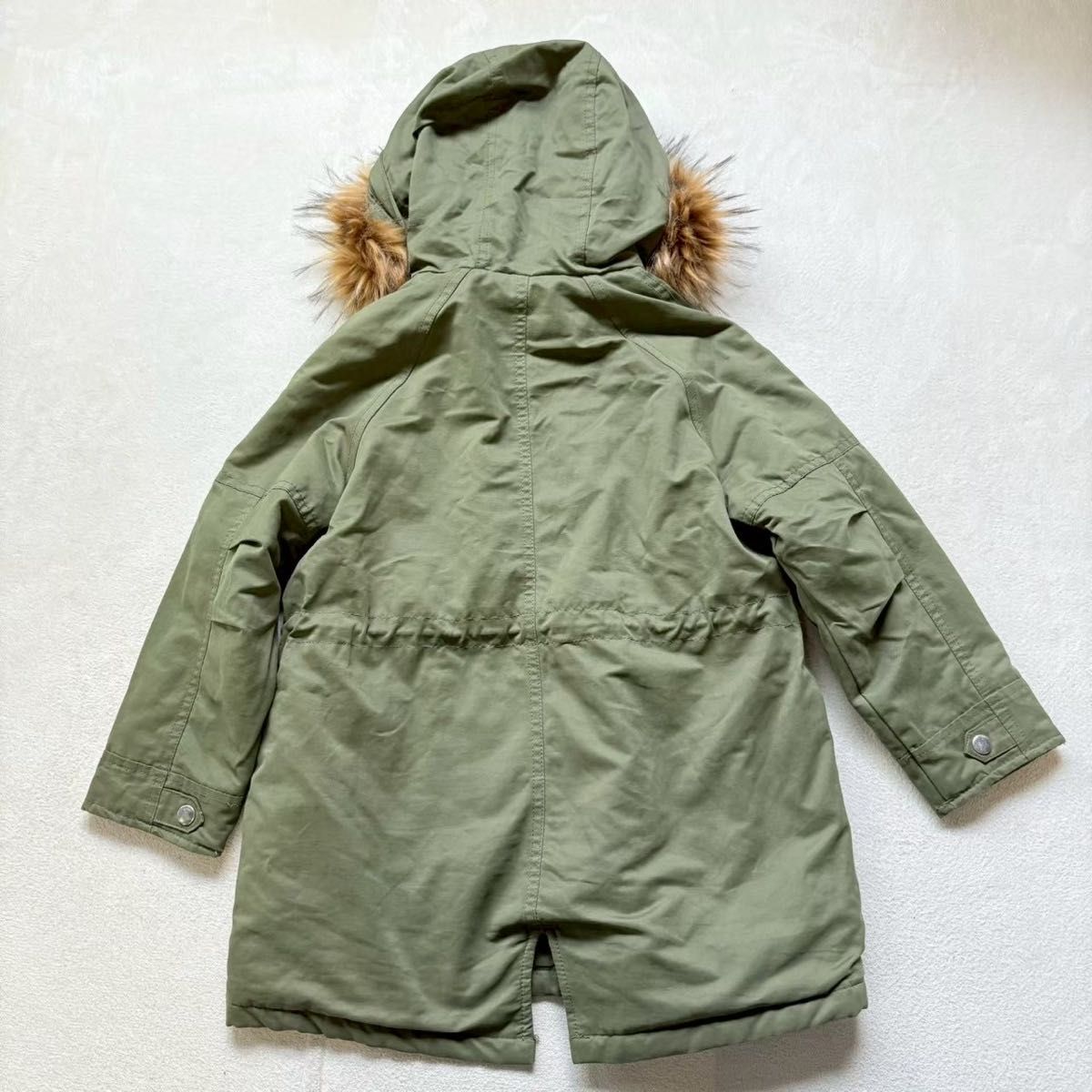 ZARA Kids ザラキッズ ファー付き中綿コート モッズコート キッズ