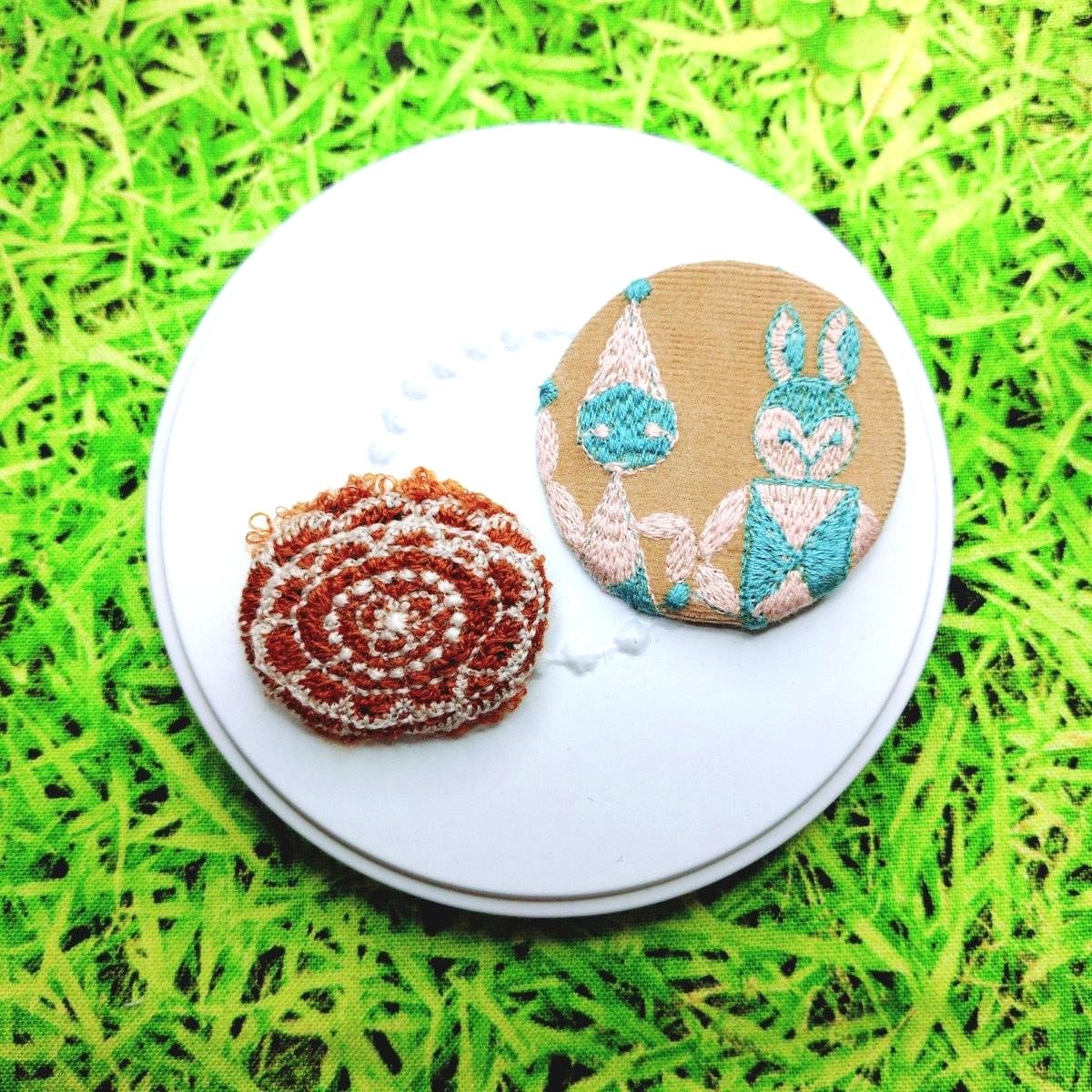 ミナペルホネン サンキューベリーバッジ 正規品 セット 刺繍 fun