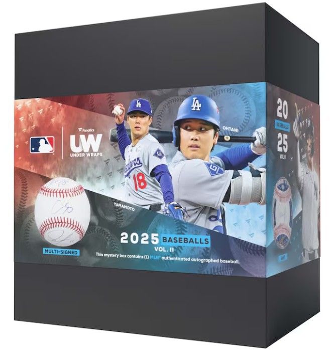 即完売商品 MLB 2025 FANATICS UNDER WRAPS VOLUME 2 MLB BASEBALL