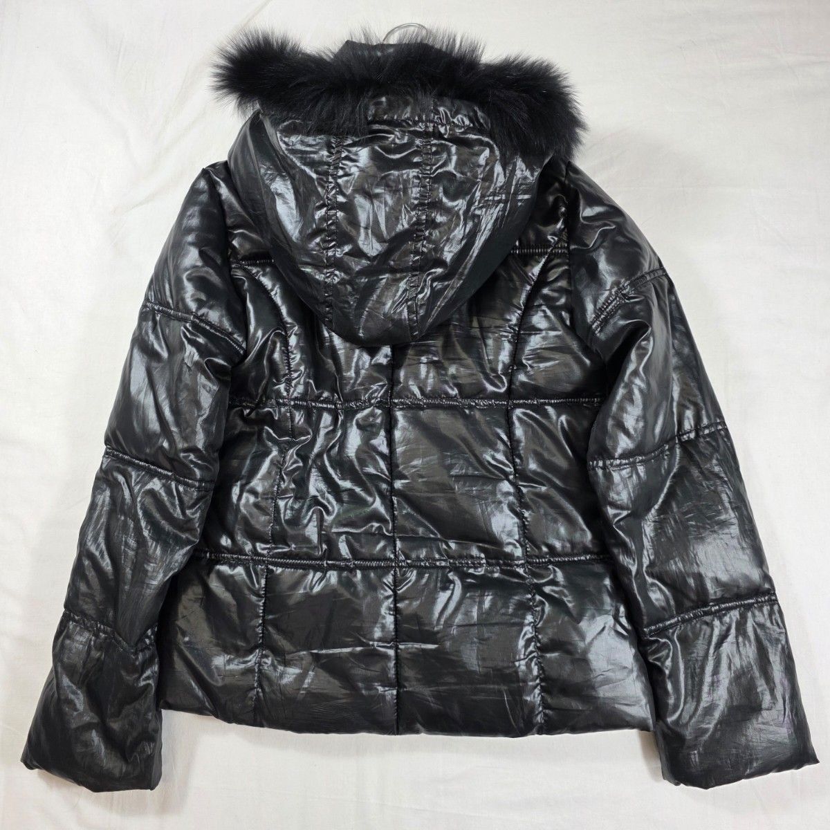00s archive far down jacket y2k 平成 ギャル 黒 ダウンジャケット