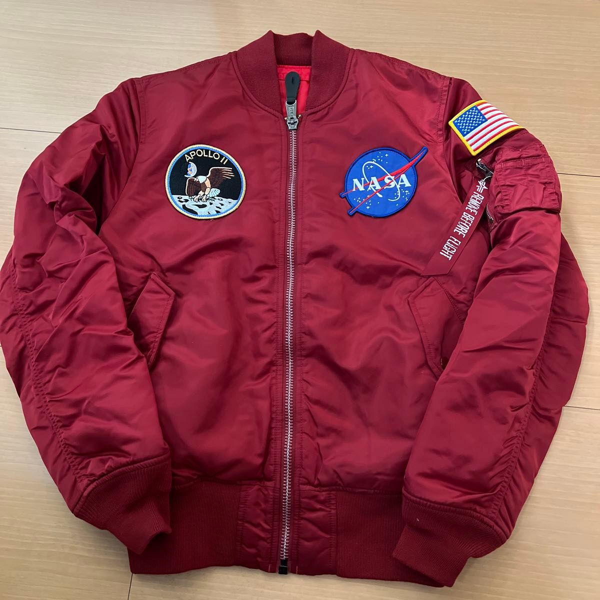 A*A様 APOLLO NASA MA-1 ジャケット Lサイズ リバーシブル ALPHA
