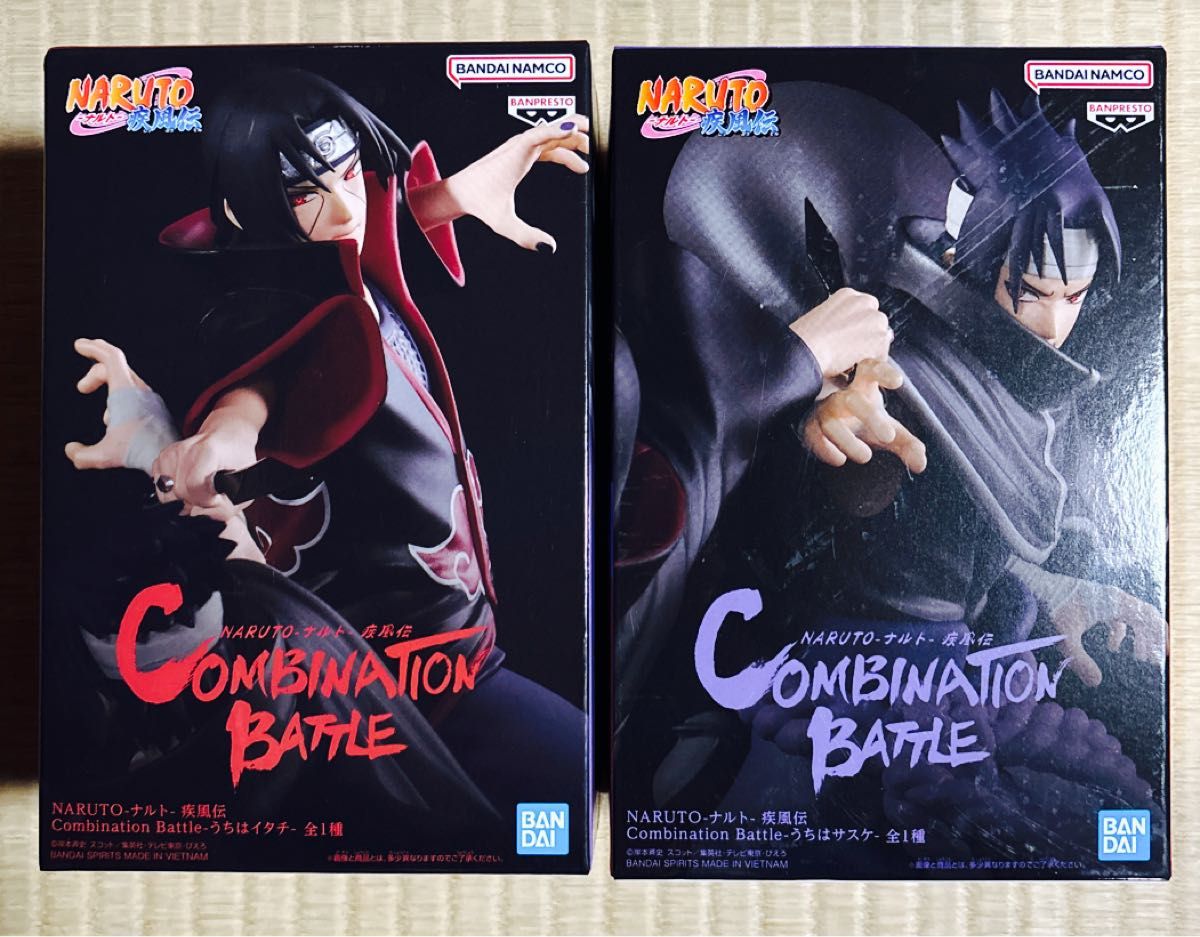 12個 NARUTO疾風伝 Combination Battle サスケ&イタチ NARUTO-ナルト
