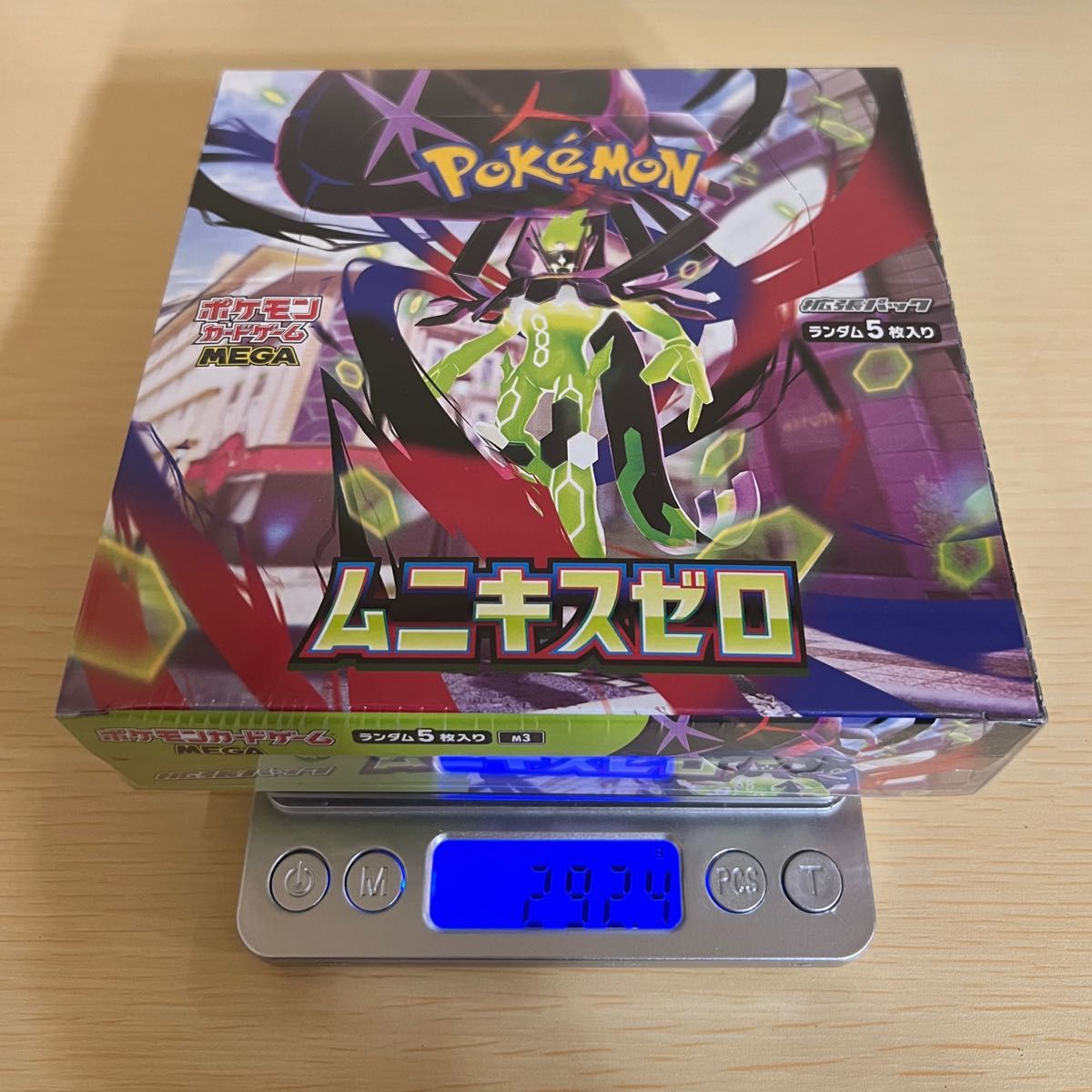 新品未開封】高重量BOX ポケモンカードゲーム ムニキスゼロ 拡張パック