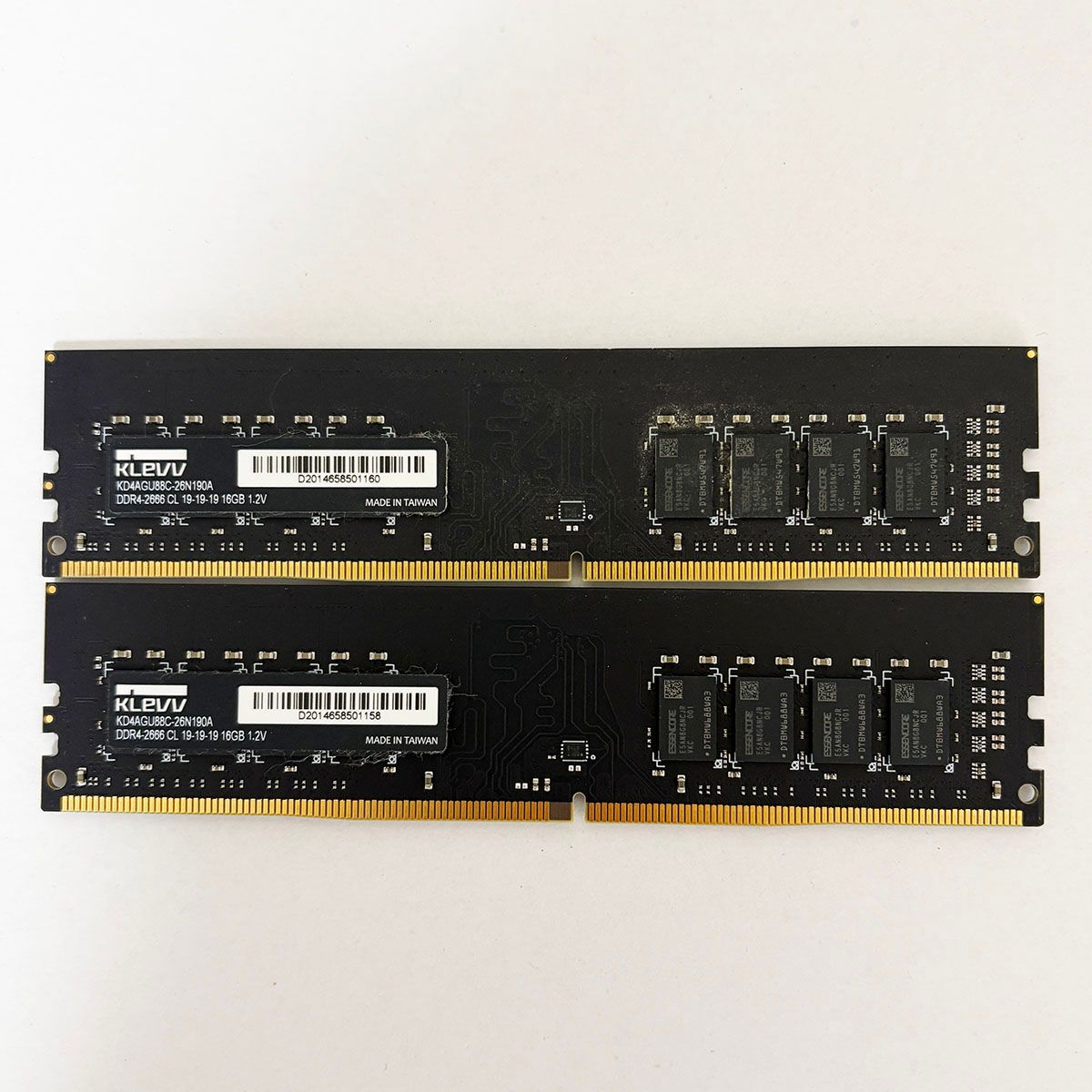 0128F DDR4 2666 32GB(16GBx2) デスクトップ用 メモリ KLEVV Essencore